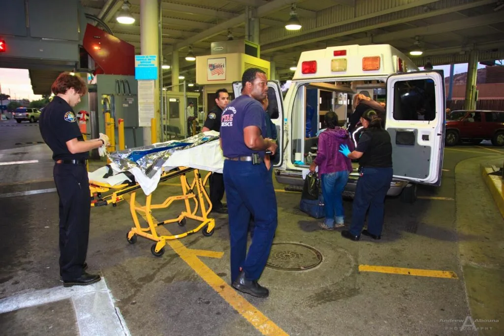 ambulance for senior care emergency