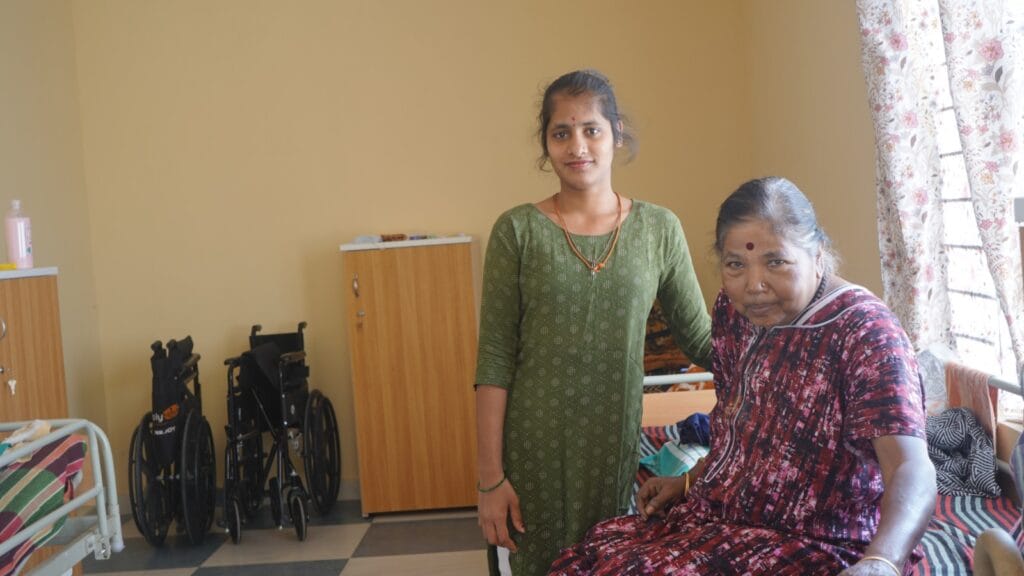 Senior Care oldage from women